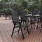 Flash Furniture Paladin Black Outdoor Folding Patio Sling Chair, 2PK 2-TLH-SC-044-BKBK-GG - alternate 1
